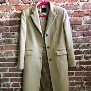 J. Crew Camel Wool & Cashmere Coat